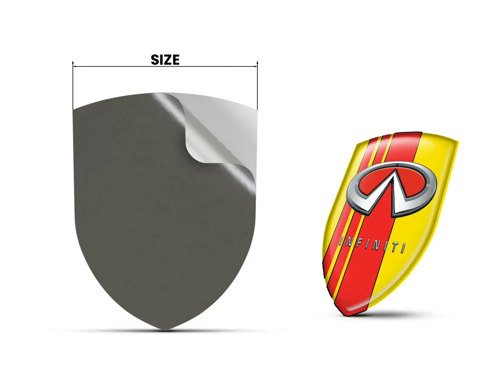 Infiniti Badges Voiture Durable Max Stylé Pro Performance